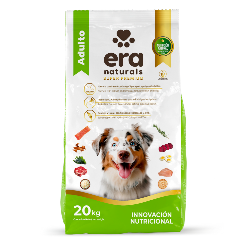 Era Naturals Adulto Raza Mediana y Grande Alimento Super Premium Era Naturals Adulto Raza Mediana y Grande Alimento Super Premium